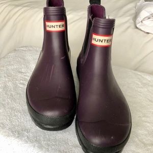 Women’s waterproof ankle rain boots